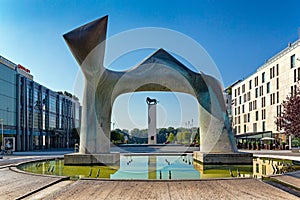 Fountain and Eurovea