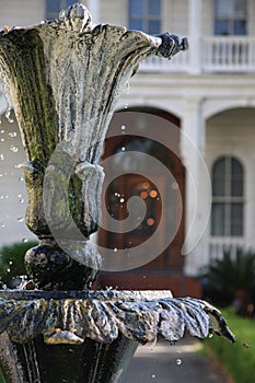 Fountain with Falling Water