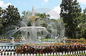 Fountain in Forsyth Park