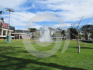 Fountain in front of Casino Estoril.