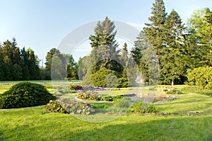 Fountain in the garden