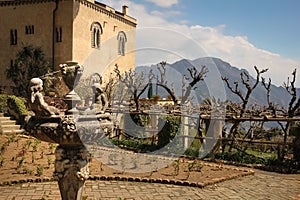 Villa Cimbrone. Ravello. Campania. Italy photo