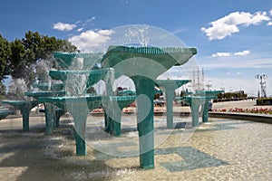 Fountain in Gdynia - Poland