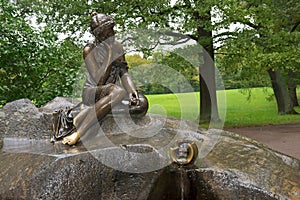 Fountain girl with jug, Tsarskoye Selo, St. Petersburg