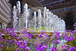 Fountain in Granada.