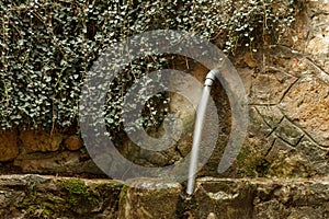 Fountain in the Hortet del Pobre in Alcoi photo