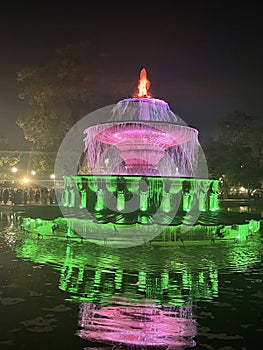 Fountain in India Gate photo