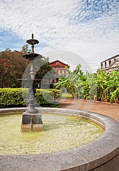 Fountain in Jackson Square