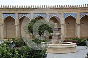 Fountain in the Juma Mosque, Shamakhi, Azerbaijan