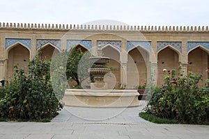 Fountain in the Juma Mosque, Shamakhi, Azerbaijan