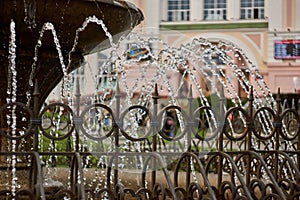 Fountain in Khabarovsk