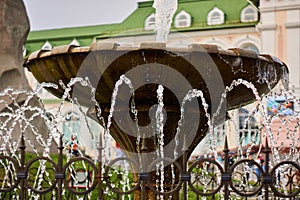 Fountain in Khabarovsk