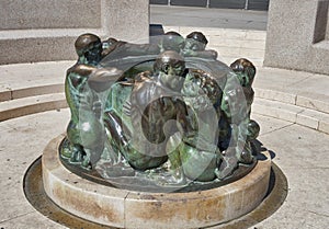 Fountain of Life in Zagreb, Croatia photo
