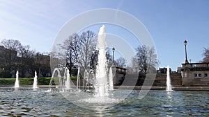 Fountain in Limoges, France.