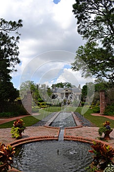 Fountain at Long Vue House and Gardens