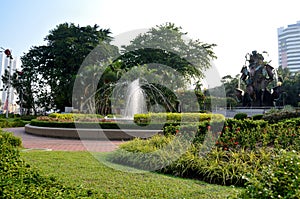 Fountain on Merdeka Square