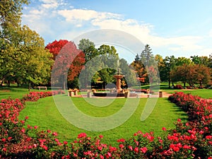 Fountain in Minneapolis Park