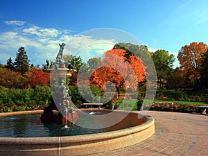 Fountain in Minneapolis Park