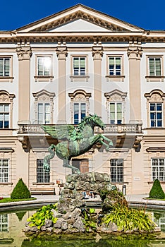 Fountain in Mirabell Gardens