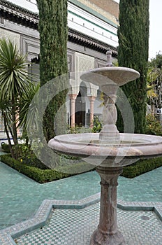 Fountain in Moorish Patio