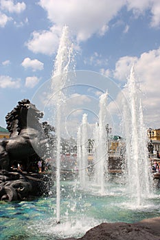 Fountain.Moscow. Russia