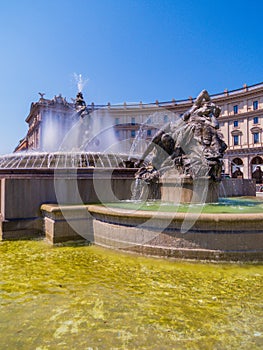Fountain of the Naiads, Piazza della Repubblica, Rome, Italy
