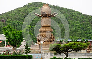 Fountain at Nanshan Tourist Area China