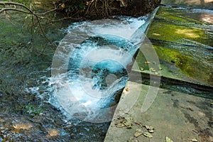 The fountain,Natural wells in Pak Chong is a tourist attraction