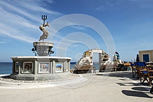 Fountain of Neptune in DiafÃ¡ni