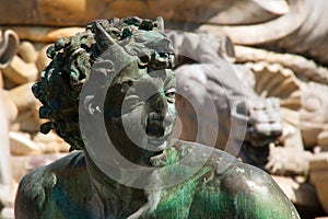 Fountain of Neptune in Florence