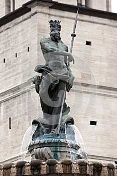 Fountain of Neptune, Trento, Italy