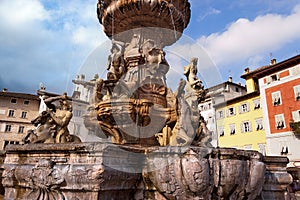 Fountain of Neptune - Trento Trentino Italy