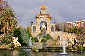 Fountain in Parc de la Ciutadella, Barcelona