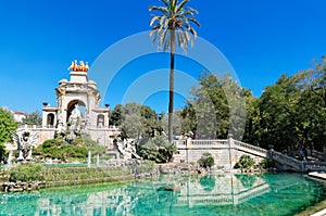 Fountain at Parc de la Ciutadella, Barcelona