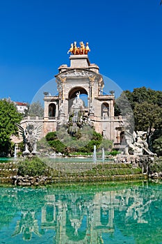 Fountain at Parc de la Ciutadella, Barcelona