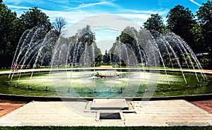 Fountain in the park