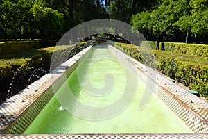 Fountain in Park Maria Luisa Park, Seville