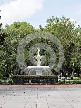 Fountain Past Patio