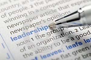 Leadership - Dictionary Series