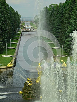 Fountain in Petrodvorets