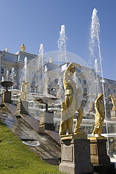Fountain in Petrodvorets