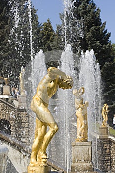 Fountain in Petrodvorets