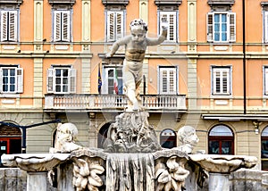 The fountain of Piazza Ponterosso