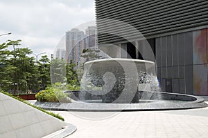 Fountain on Pingan financial center Shenzhen