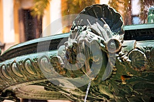 Fountain in Placa Catalunya - Barcelona