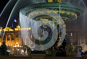 Fountain, Place de la Concorde, Paris, France