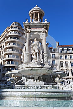 Fountain in Place des Jacobins