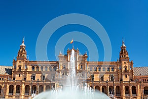 Fountain in the Plaza de Espana