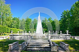 Fountain Pyramid in Pertergof