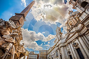 Da fiumi Roma. barocco Chiesa da 